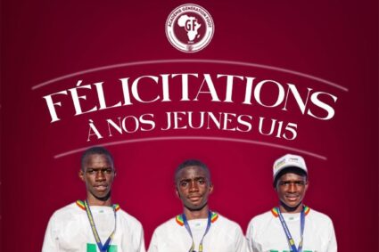 Félicitation à nos jeunes U15